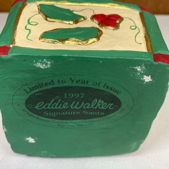 Eddie Walker 1997 Signature Santa Retired Holiday Collectible - Picture 4 of 6